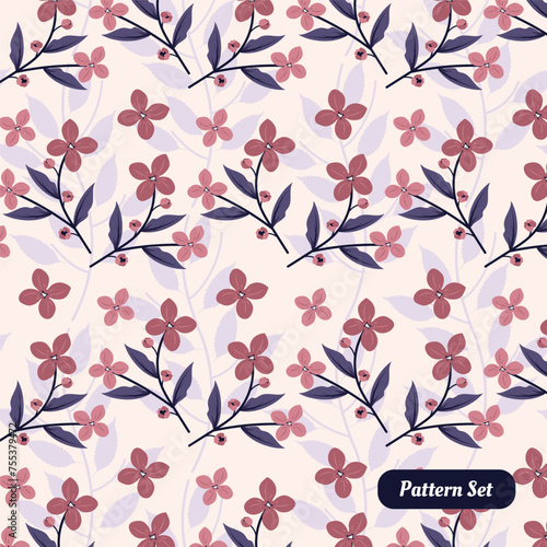 flowers pattern design  decoration