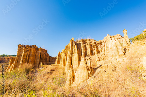 Landscape of Chuxiong Yuanmou Tulin in Yunnan  China