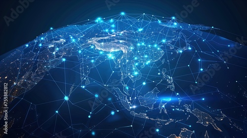 Illuminating the world's connections: A digital network spans Asia!