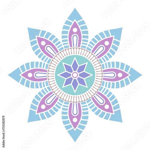 Mandala. Decorative round o...