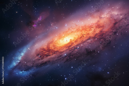 galaxy in space