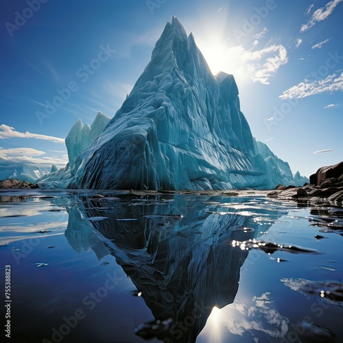 Iceberg in polar regions