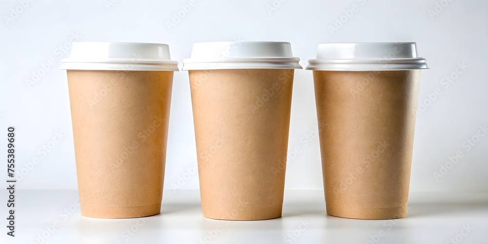 Blank Takeaway Coffee Cups to Customize Mockups Blank Takeaway Coffee Cups to Customize Mockups