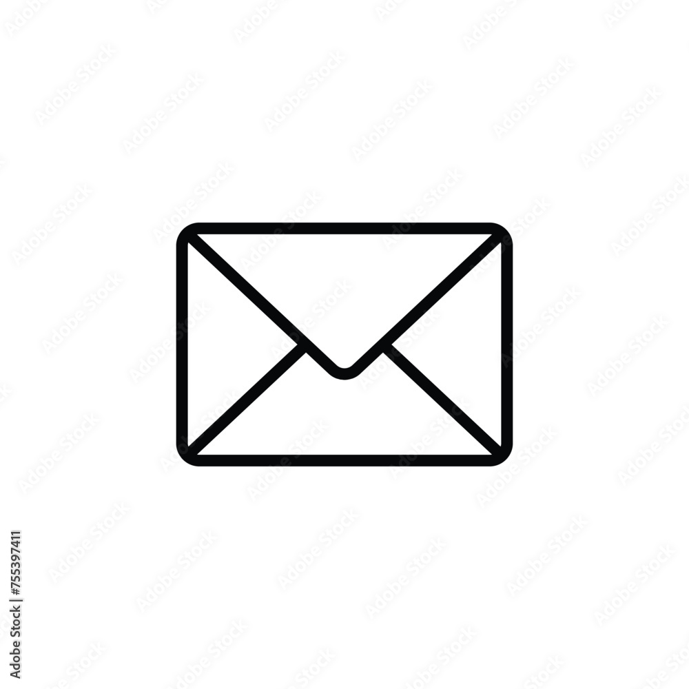 Email symbol icon. envelope icon vector Email symbol icon. envelope icon vector