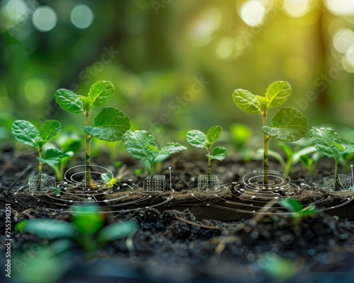 Sustainable Business Growth: Seedlings and Technology Overlays Detail