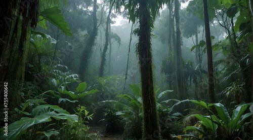 August in the deep tropical jungles of Southeast Asia
 photo
