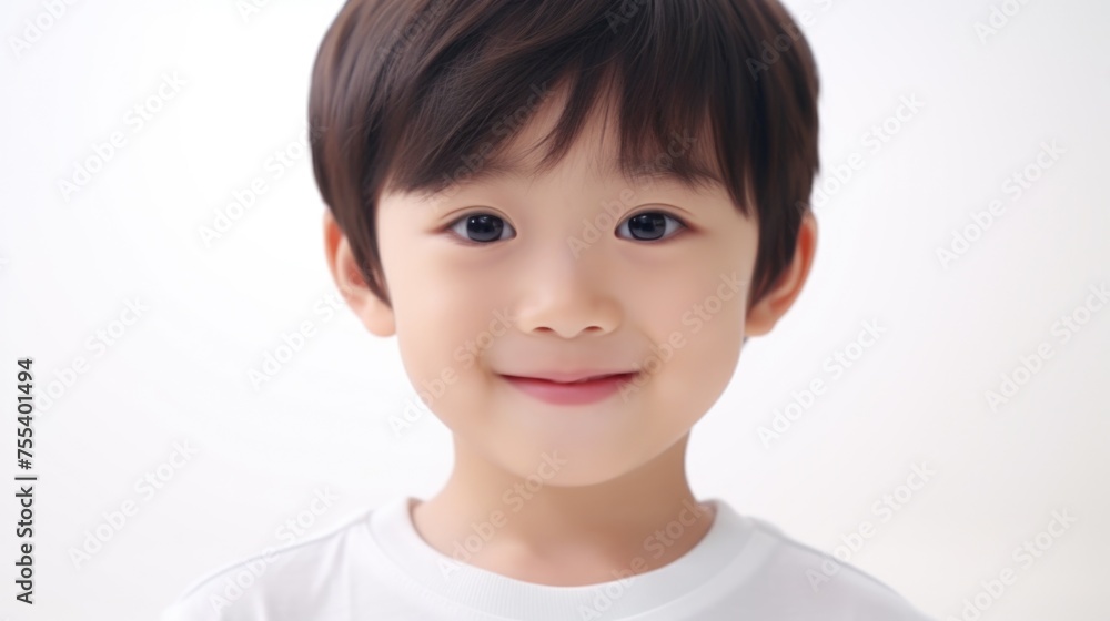 Young boy standing with toothbrush in his mouth, suitable for dental health concepts Young boy standing with toothbrush in his mouth, suitable for dental health concepts