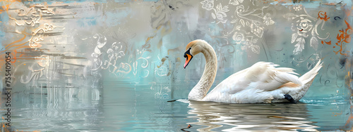 Elegance Unfurling  The Swan s Grace