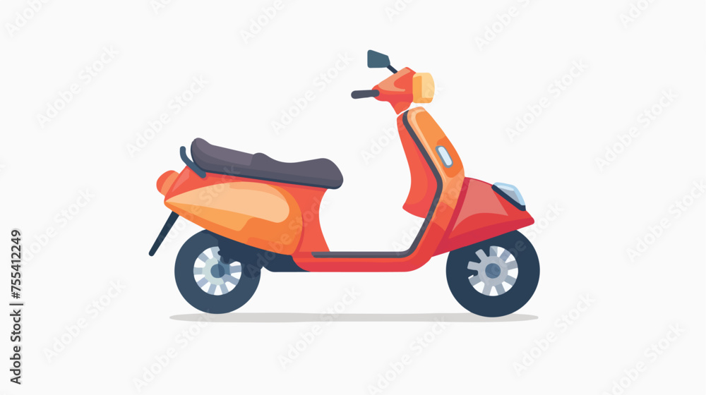Scooter Icon Design flat vector isolated on white background