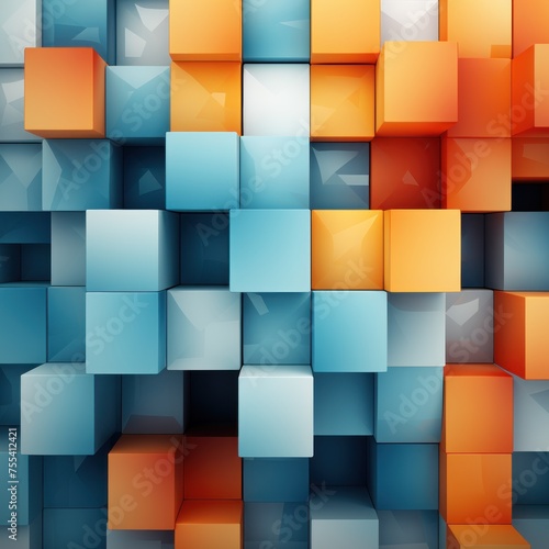 A colorful image of blocks in various colors and sizes