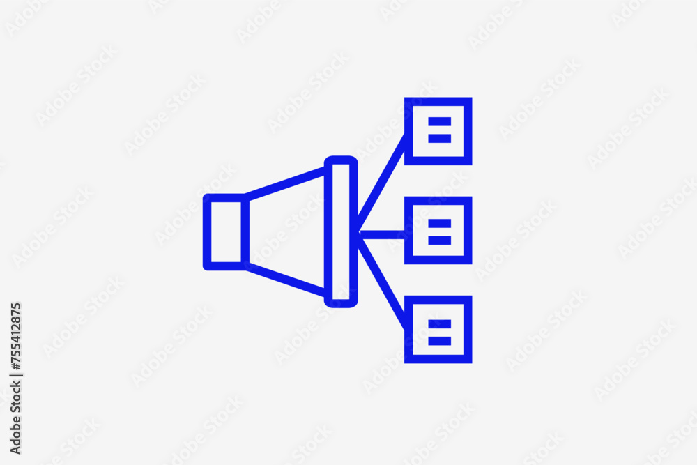 marketing illustration in line style design. Vector illustration. marketing illustration in line style design. Vector illustration.