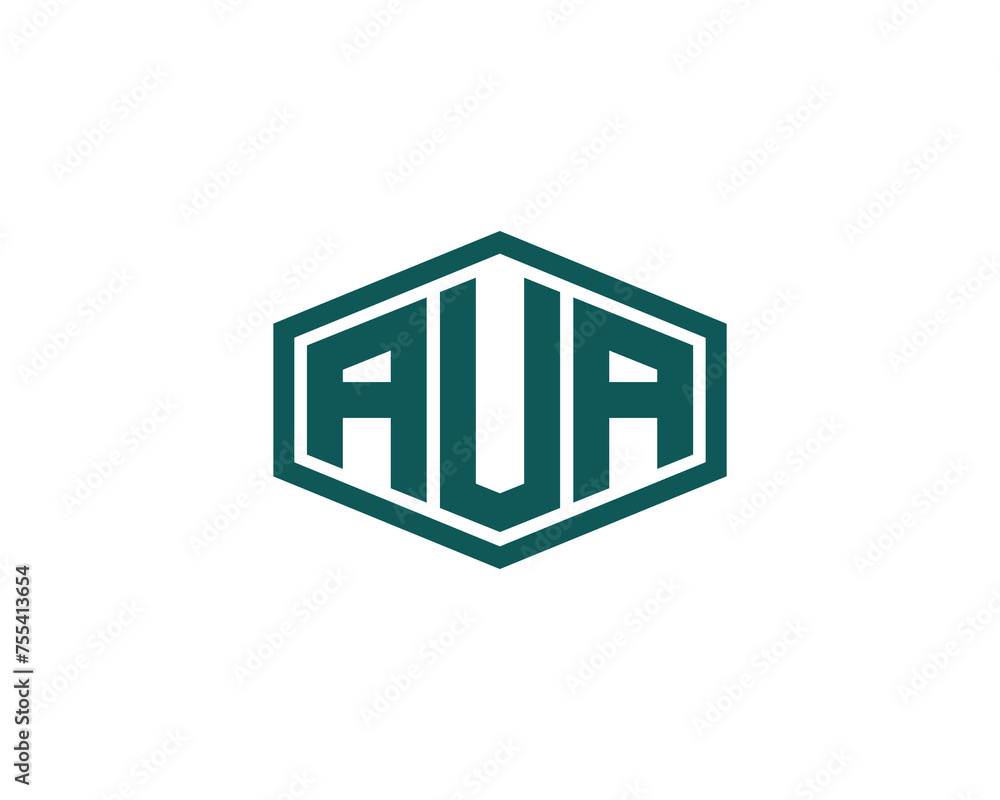 AUA Logo design vector template AUA Logo design vector template