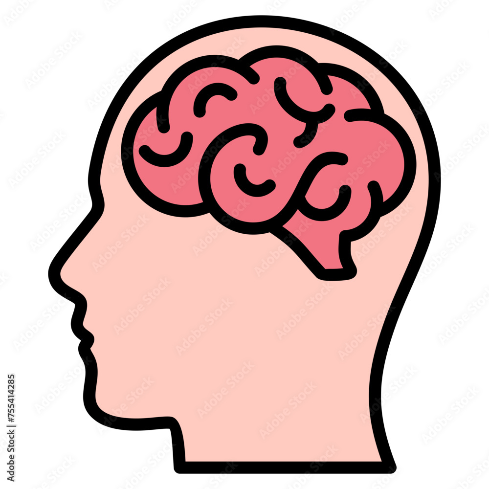 Brain Icon For Design Element Brain Icon For Design Element