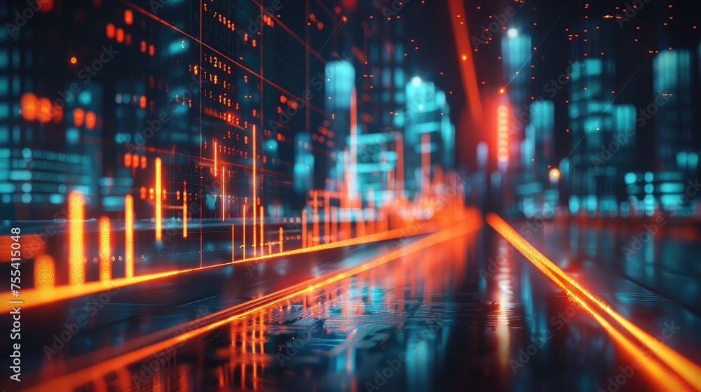 Economic Indicators, Visualize key economic indicators like GDP growth, inflation rates, or unemployment rates to understand their impact on investments