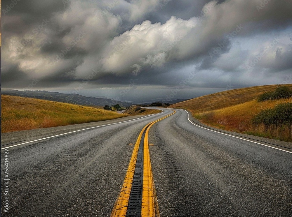 Fototapeta premium Stunning high resolution photo of the road home