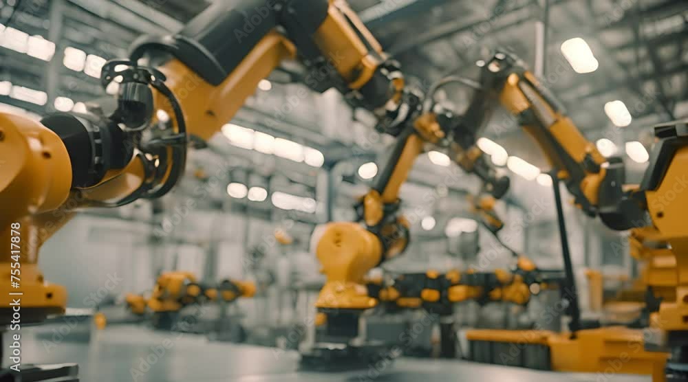 automation robot arm machine in intelligent factory industry on real-time monitoring system software automation robot arm machine in intelligent factory industry on real-time monitoring system software