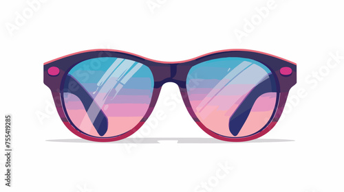 Sunglasses icon vector illustration isolated flat vector