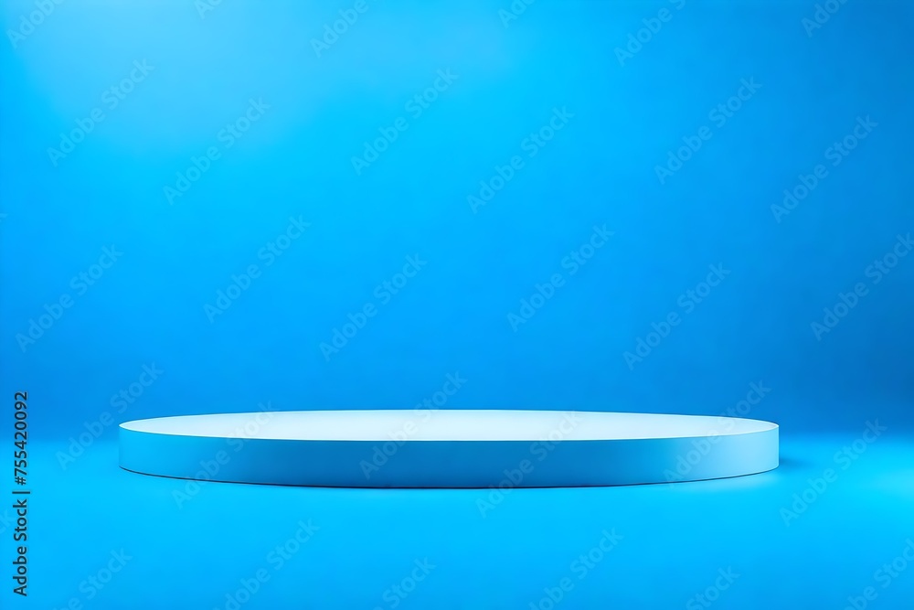 minimalist blue presenation podium minimalist blue presenation podium