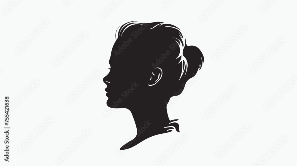 vector image of a peoples head that can be used for o