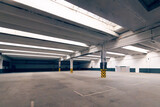Warehouse or parking lot.