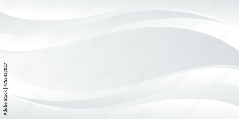 Abstract gray and white curve background, white modern wallpaper with wave shapes. Suitable for web design, pages, templates, banners, and others Abstract gray and white curve background, white modern wallpaper with wave shapes. Suitable for web design, pages, templates, banners, and others