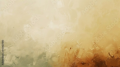 Abstract oil painting background with warm colors and textured brush strokes, perfect for artistic and creative concepts in design work. 