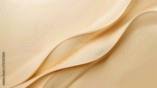 Abstract golden satin waves texture as a luxury background concept. 