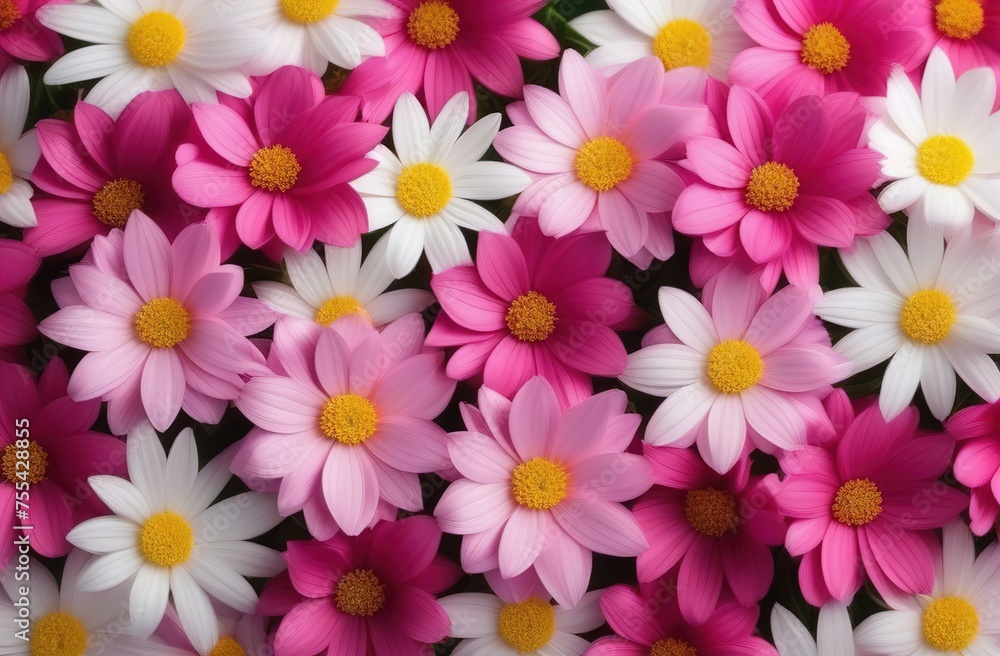 Spring background, pink and white chrysanthemum Spring background, pink and white chrysanthemum
