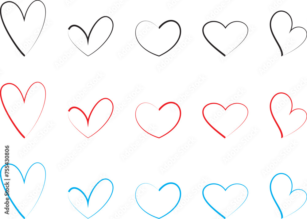 Heart SVG Bundle, Valentine Heart Svg, Sketch Svg, Love Svg, Heart Shape Svg, Hand Drawn Heart Svg, Doodle Heart Svg, Hearts In Heart Svg 