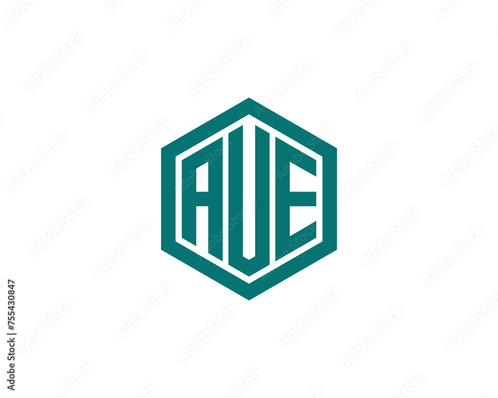AUE logo design vector template AUE logo design vector template