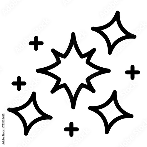 Vector Design Glowing Icon Style