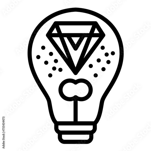 Vector Design Brilliant Icon Style