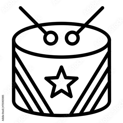 Vector Design Drumroll Icon Style