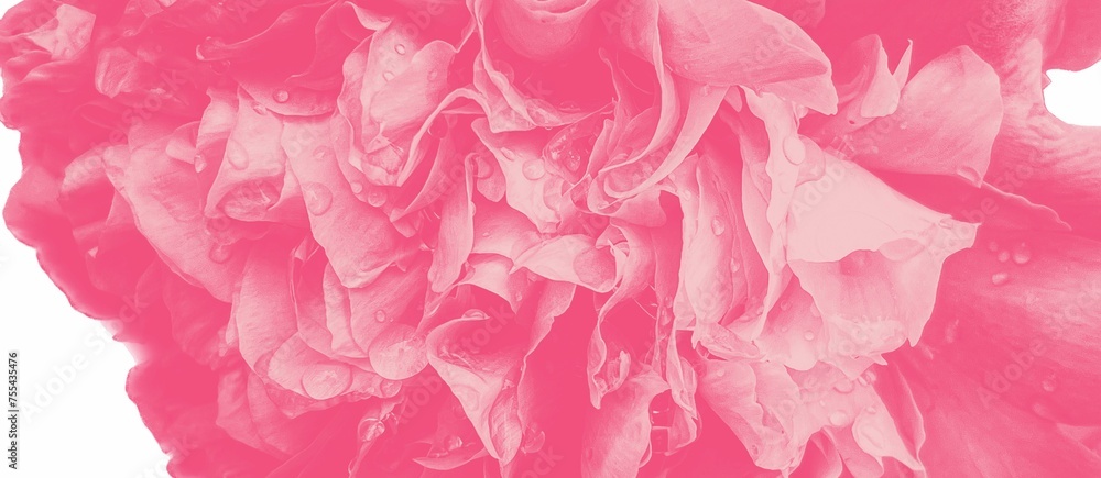 pink rose petals - obrazy, fototapety, plakaty 