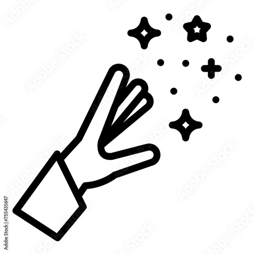 Vector Design Enchant Icon Style