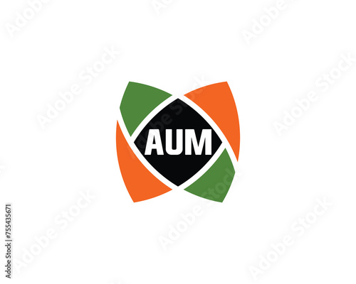 Free Download AUM logo design vector template - GFXLoad