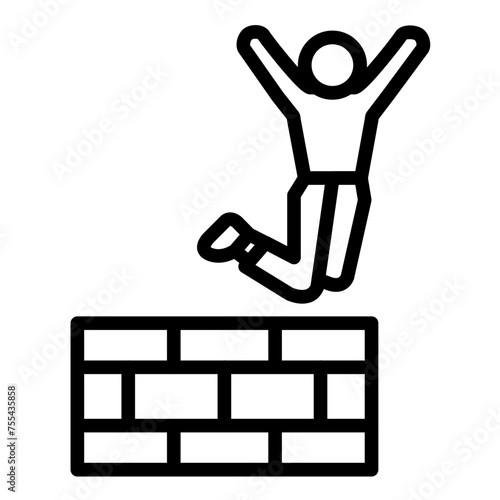 Vector Design Jumpy Icon Style