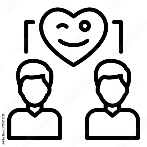 Vector Design Sodality Icon Style