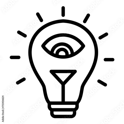 Vector Design Visionary Icon Style