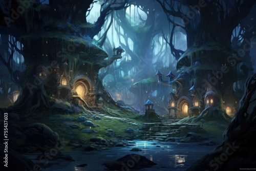 Elven Sanctuary: Lost in the Enchanted Woods