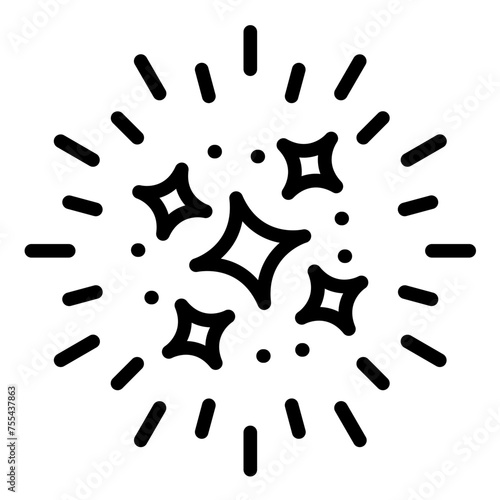 Vector Design Spark Gaiety Icon Style