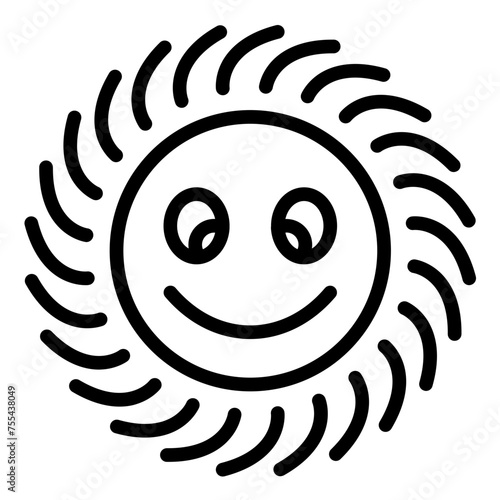 Vector Design Gleeful Gyrator Icon Style