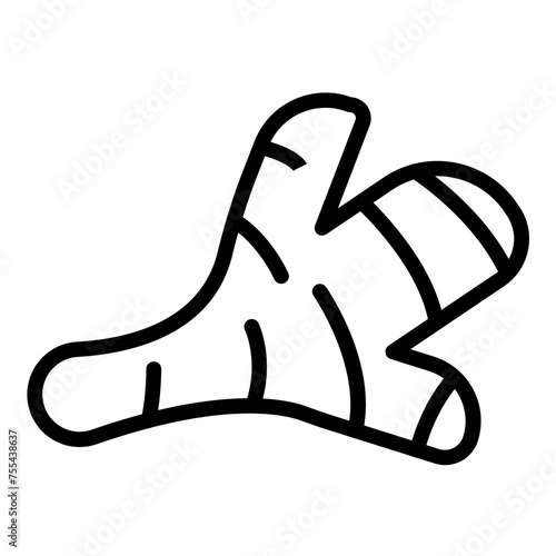 Vector Design Ginger Icon Style