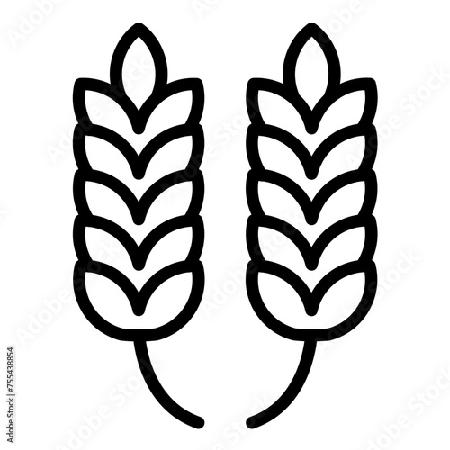 Vector Design Rye Icon Style