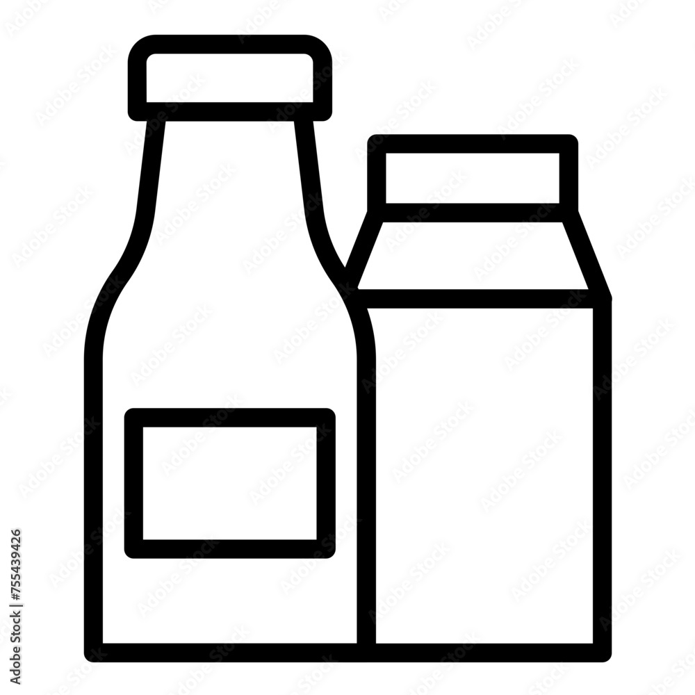 Vector Design Kefir Icon Style Vector Design Kefir Icon Style