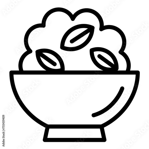 Vector Design Granola Icon Style