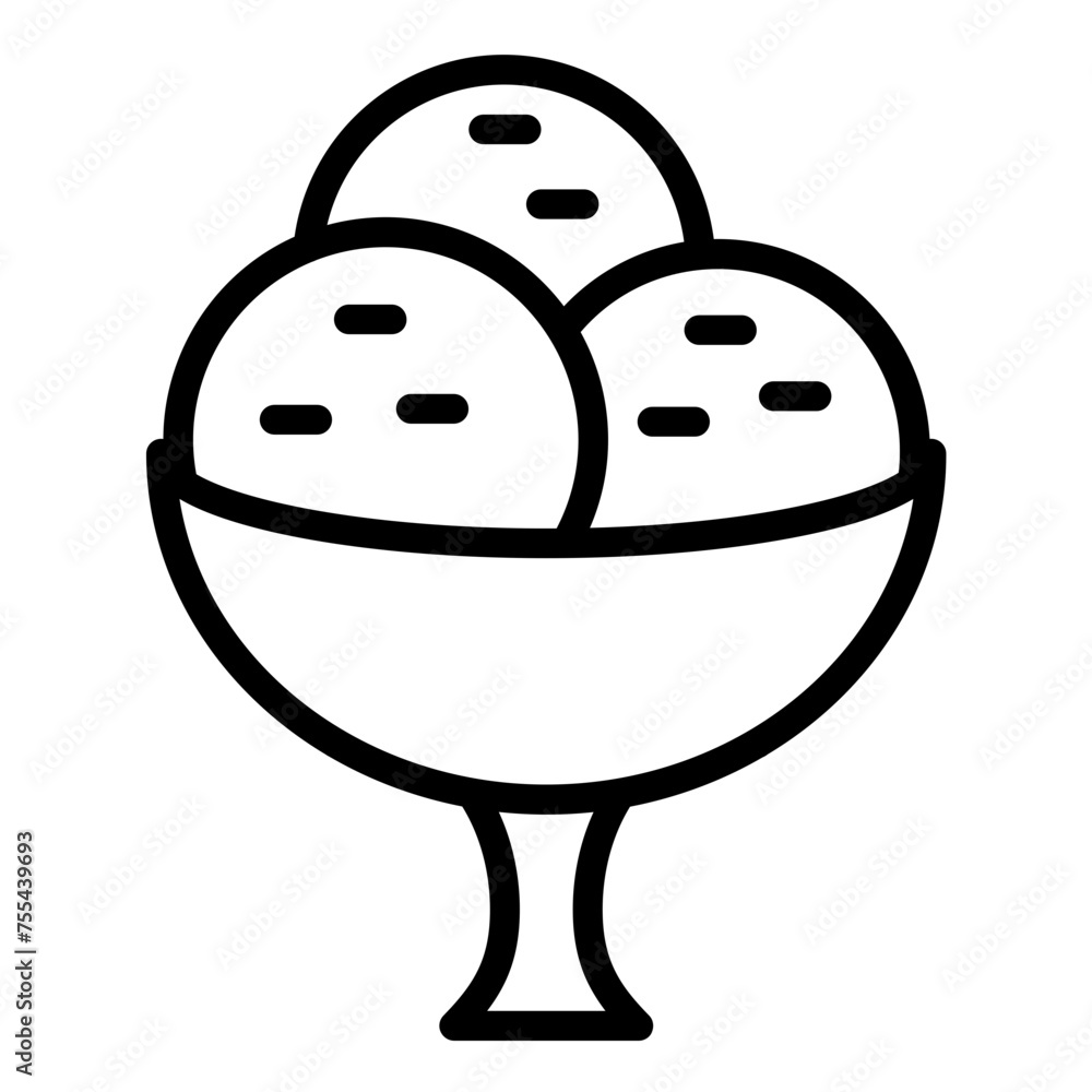 Vector Design Sorbet Icon Style Vector Design Sorbet Icon Style