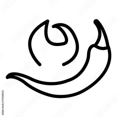 Vector Design Piquant Palate Icon Style
