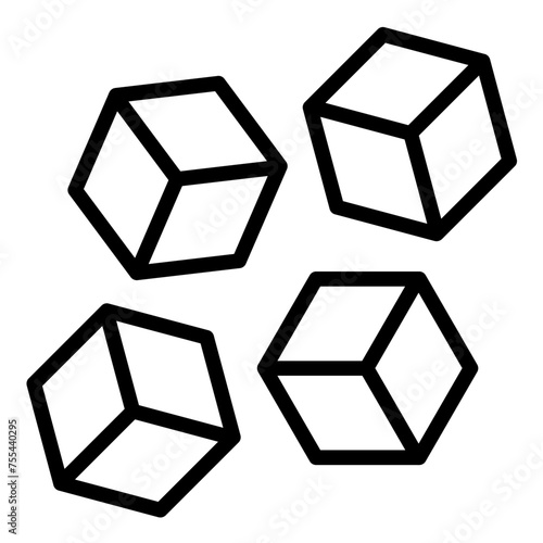Vector Design Sugar Spire Icon Style