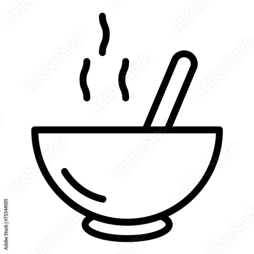 Vector Design Curry Canvas Icon Style
